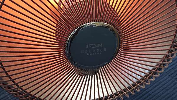 ハロゲンヒーター MORITA マイナスイオン MS-H873CRi 動作品】 MORITA