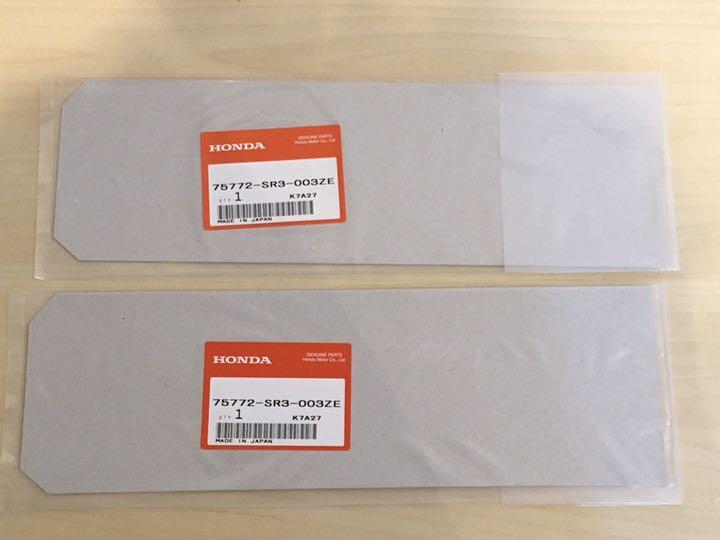 新品】ホンダ純正 EG6 シビック DOHC ステッカー 2枚セット デカール