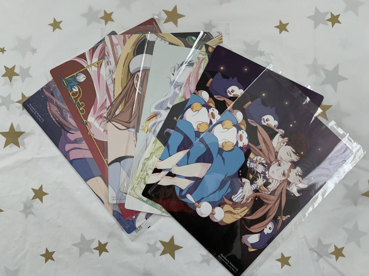 少女革命ウテナ　輪るピングドラム　イラストカード　6点 少女革命ウテナ輪るピングドラムイラストカード6点