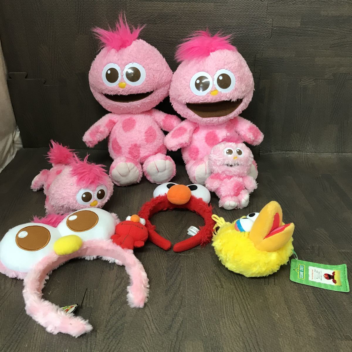 モッピー エルモ USJ セット まとめて カチューシャ ぬいぐるみ がま口