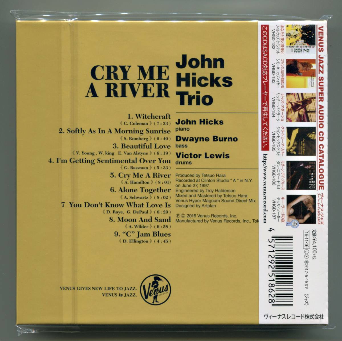 新品☆送料込&frasl;SINGLE LAYER SACD&frasl;未開封&frasl; ジョン・ヒックス・トリオ