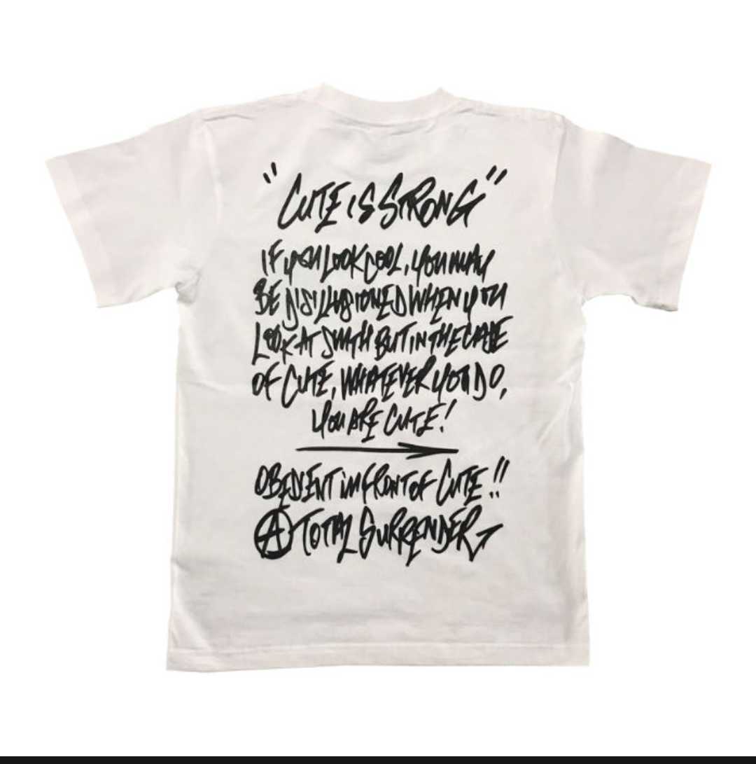 新品】Cute is Strong MM Tee shirt Tシャツ Mサイズ placerworkshop 
