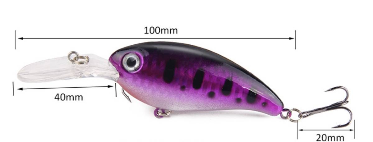 新品 クランクベイト クランクミノー ルアー 6個セット 取置同梱可 バス シーバス フィッシング の落札情報詳細 ヤフオク落札価格情報 オークフリー スマートフォン版