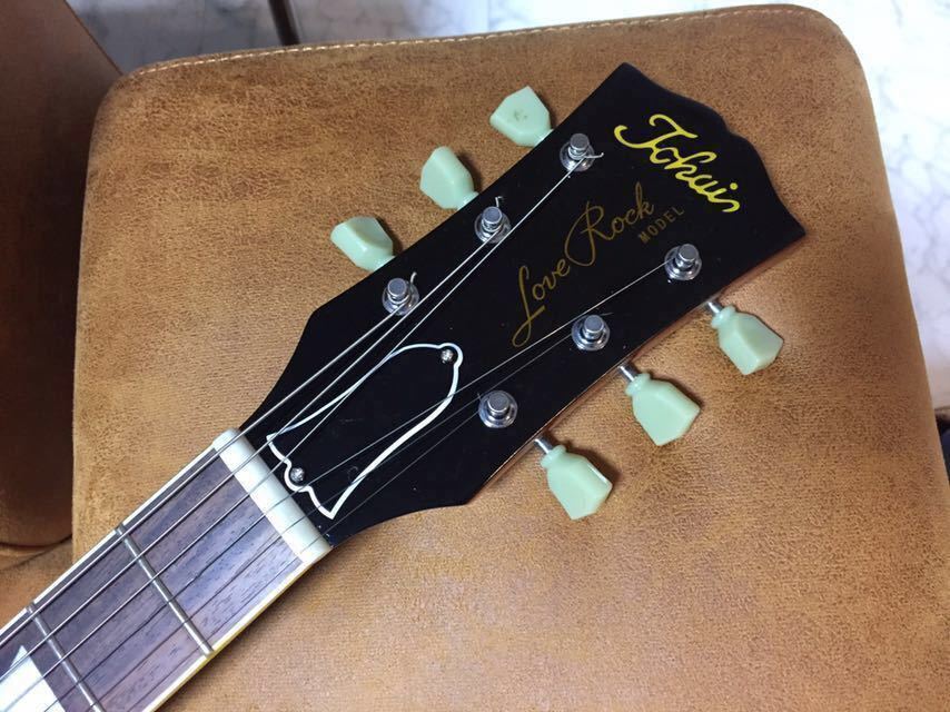 トーカイ TOKAI LOVE ROCK レスポール ラブロックモデル レモン