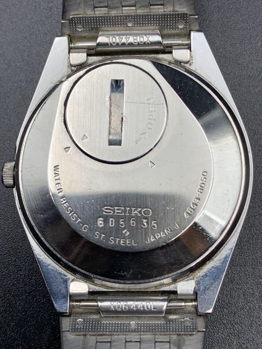 希少 セイコー グランド クォーツ☆SEIKO GRAND QUARTZ 4843-8050