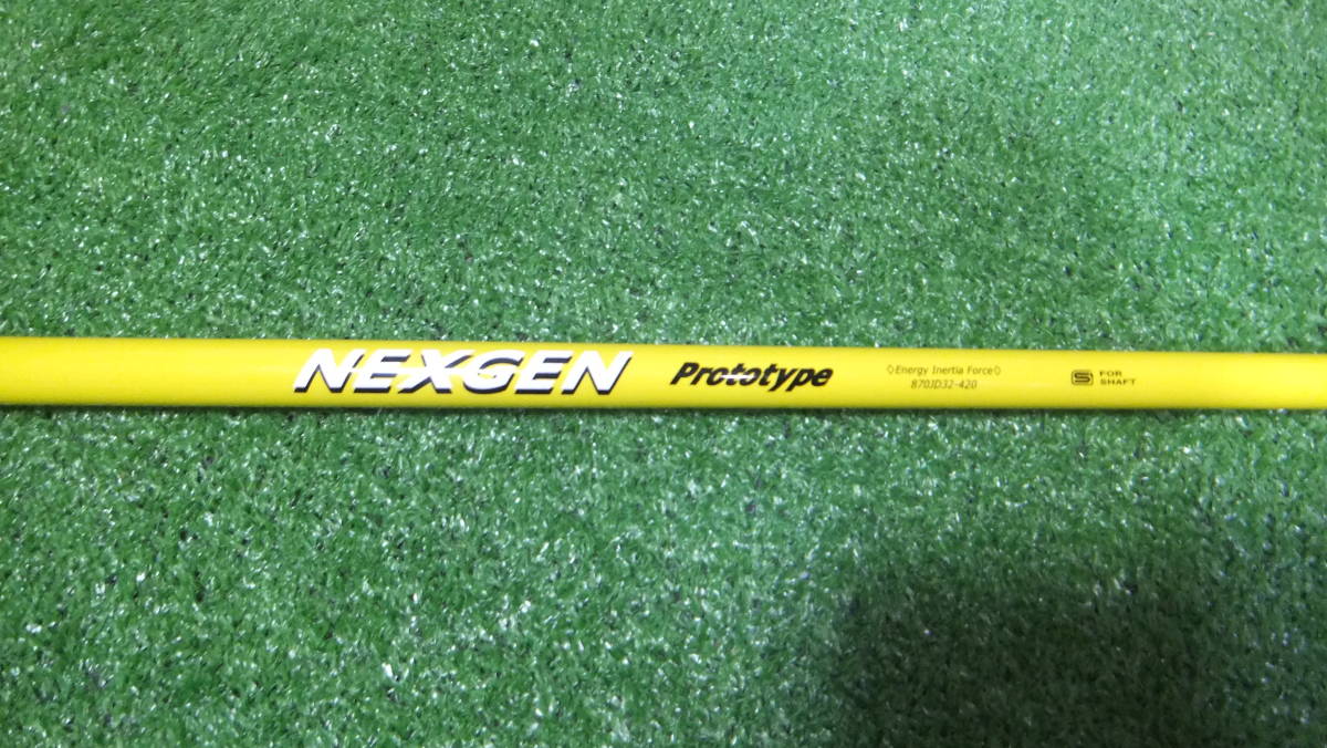 タイトリスト用 ネクスジェンプロトタイプドライバーEIFシャフト