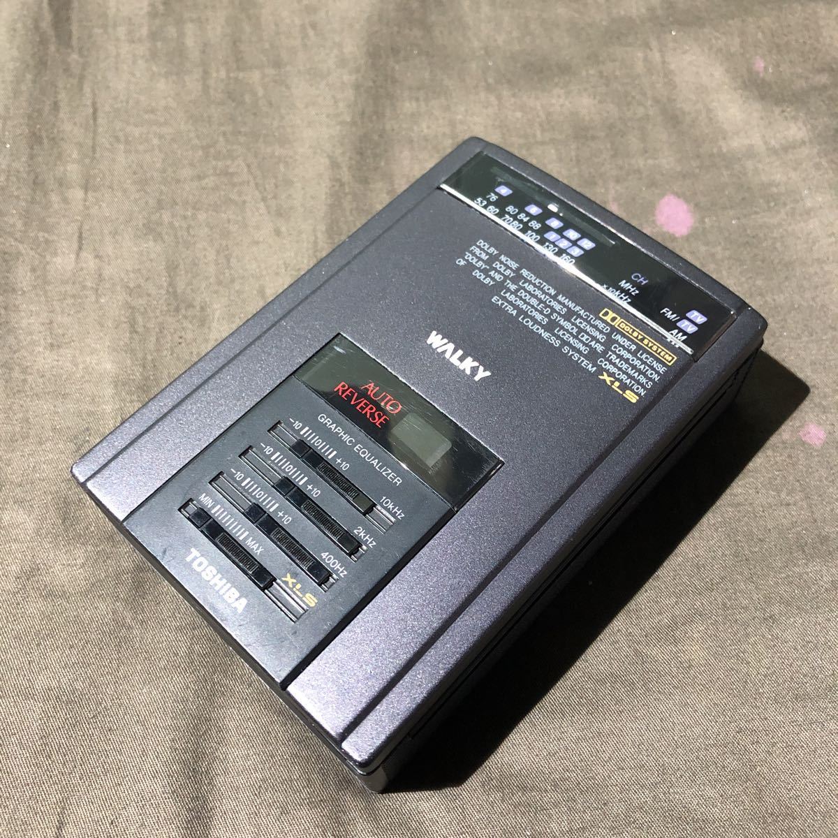 TOSHIBA 東芝 WALKY KT-PS18 XLS カセットプレーヤー 希少
