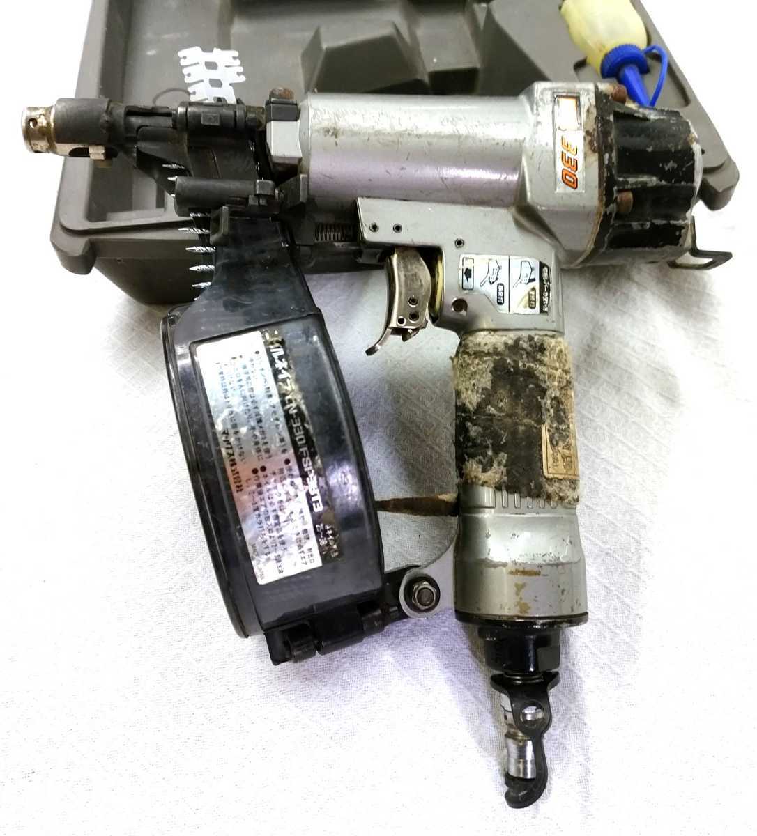 中古 MAX コイルネイラ CN-330 ケース付き ♯maxコイルネイラ♯CN-330
