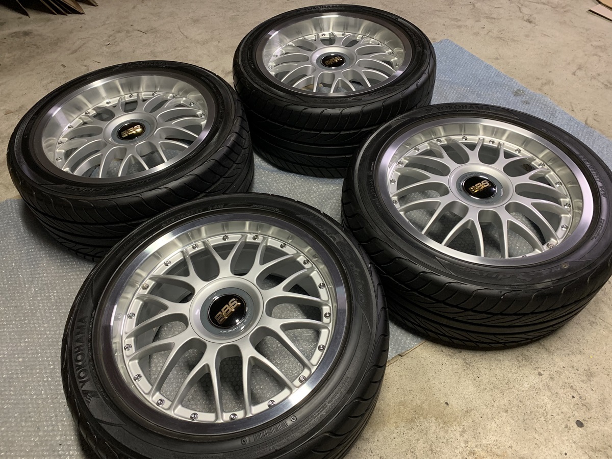 BBS RS733 STERN HINODEX 17インチ 8J +36 PCD114.3 5H 2本セット センター