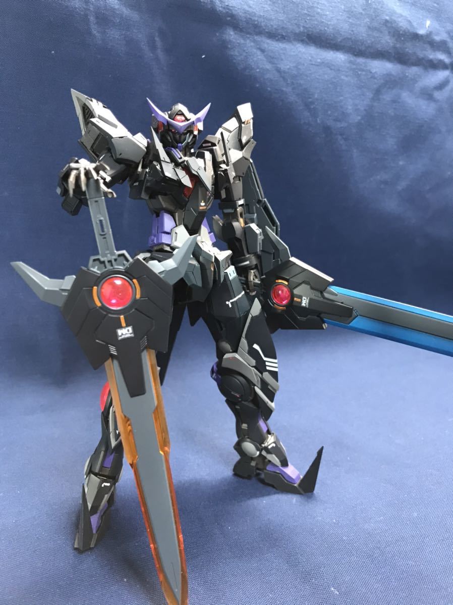 1/100MGガンダムエクシアダークマター徹底改修塗装済み完成品の落札