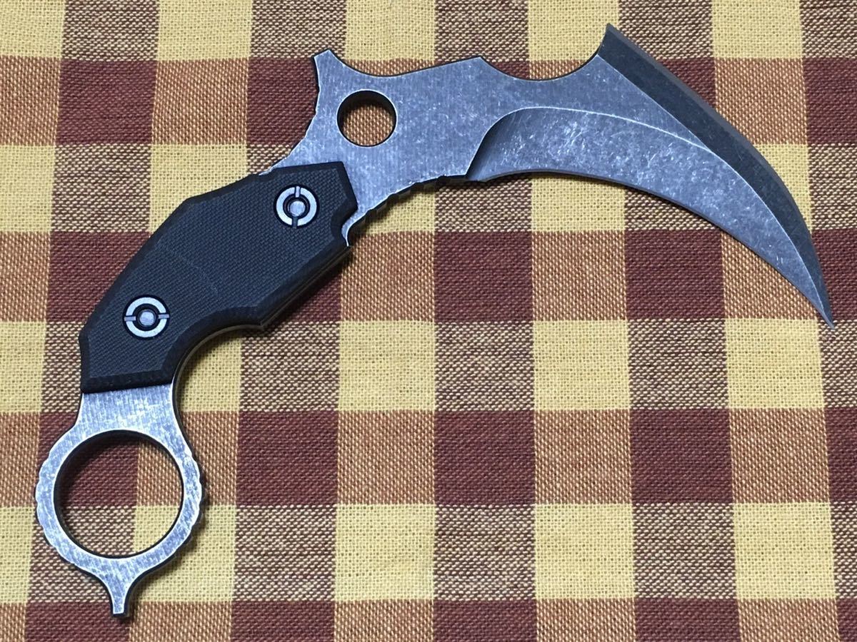 NEMOTO KNIVES INA-01 カランビット/稲川義貴/ゼロレンジコンバット