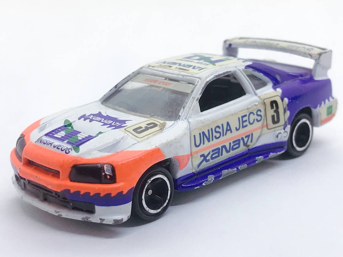 お1☆トミカ ミニカー 日産 ニッサン スカイライン レーシング GT-R