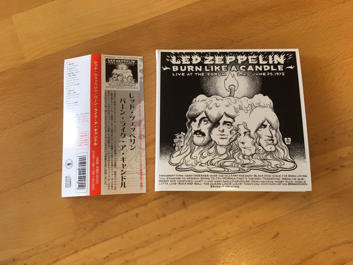 洋楽 EMPRESS VALLEY Led Zeppelin Burn Candle Led Zeppelin / Burn Like A Candle / レッド・ツェッペリン (Empress