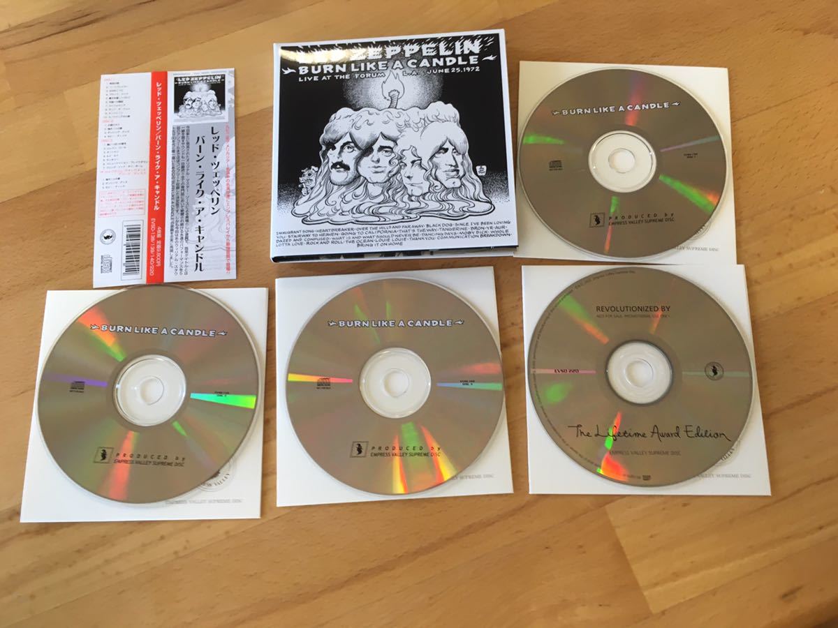 Led Zeppelin / Burn Like A Candle / レッド・ツェッペリン (Empress