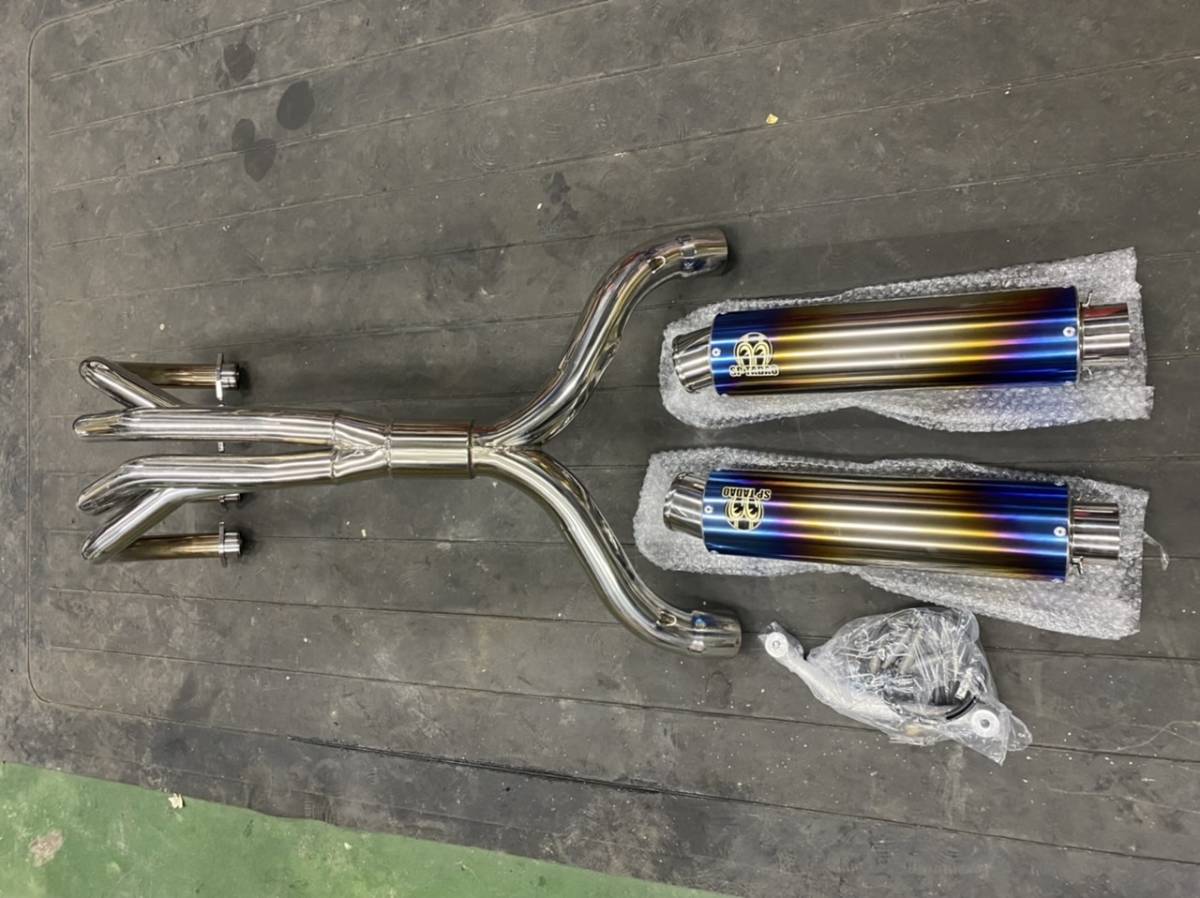 CB400SF NC42 O2センサー無しタイプ SP忠男 フルエキゾーストチタン