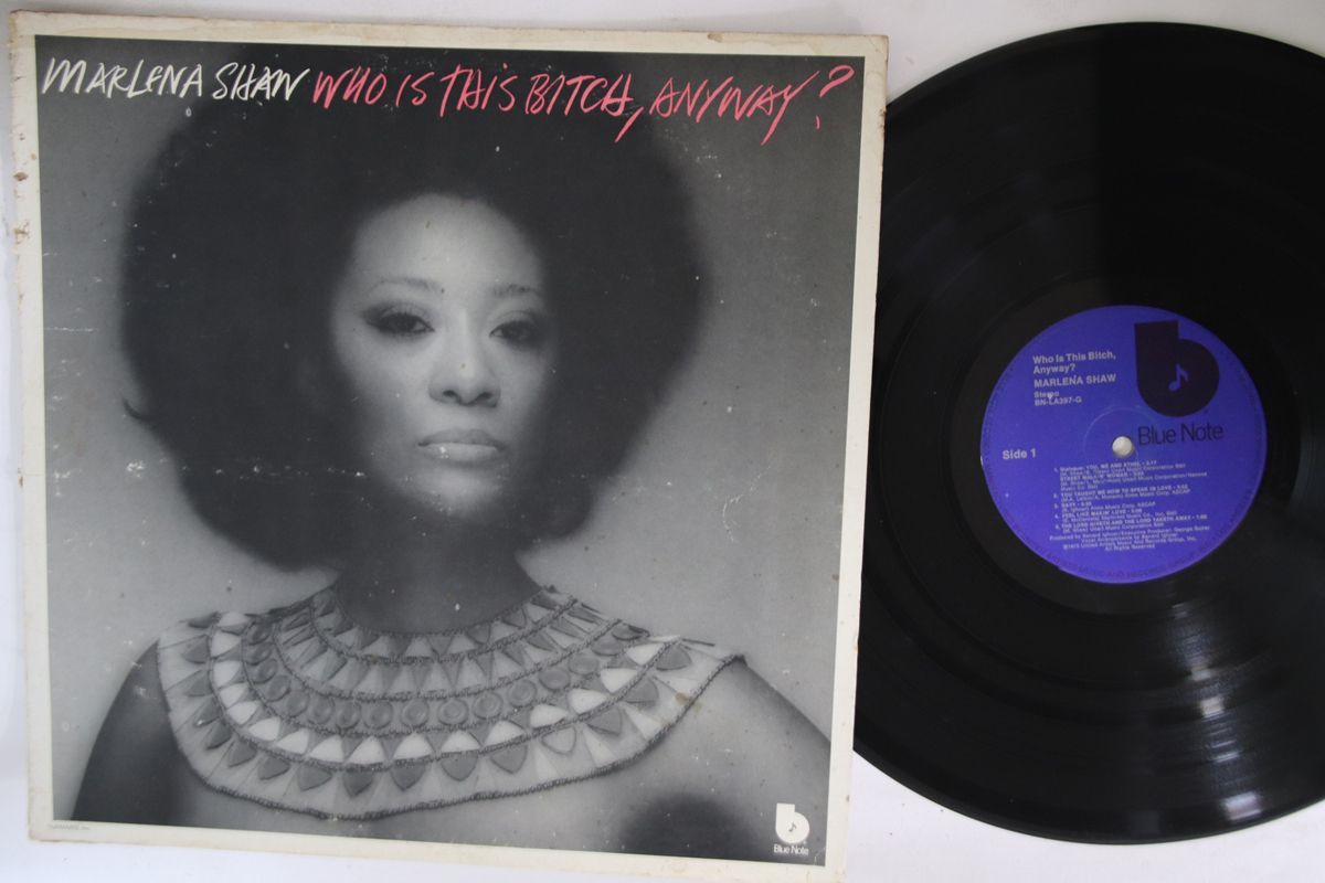 Marlena Shaw – Who Is This Bitch, Anyway? – Vinyl (RC, LP
