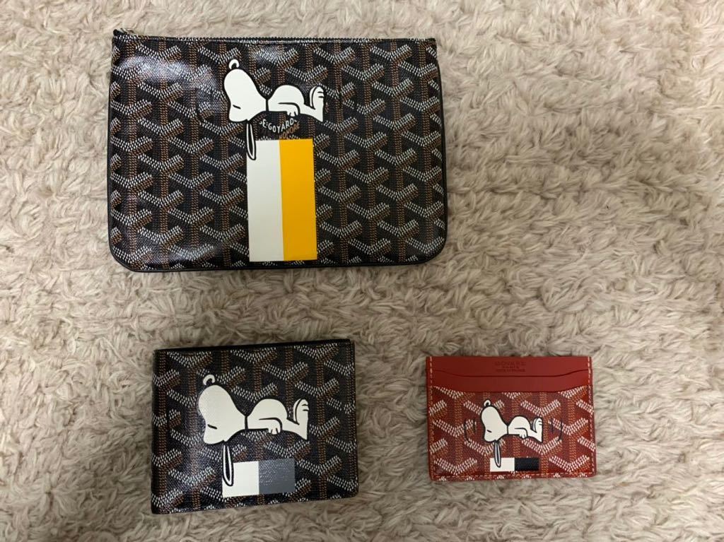ゴヤール 梅田阪急 限定 スヌーピー マーカージュ Goyard ピーナッツ 19年 の落札情報詳細 ヤフオク落札価格情報 オークフリー スマートフォン版