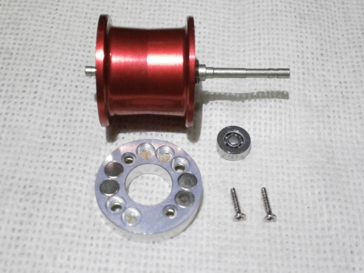 ZPI スプール　BFC732　09アルデバラン用 ZPI BFC732 09アルデバラン用ベイトフィネススプール レッドの