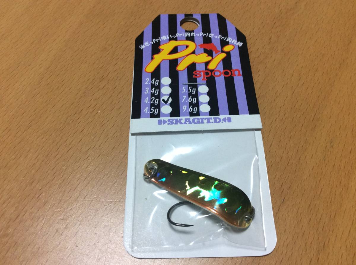 スカジットデザインズ プリ スプーン 4.2g SKAGIT DESIGNS Pri SPOON 未使用品②の落札情報詳細 - ヤフオク落札 ...