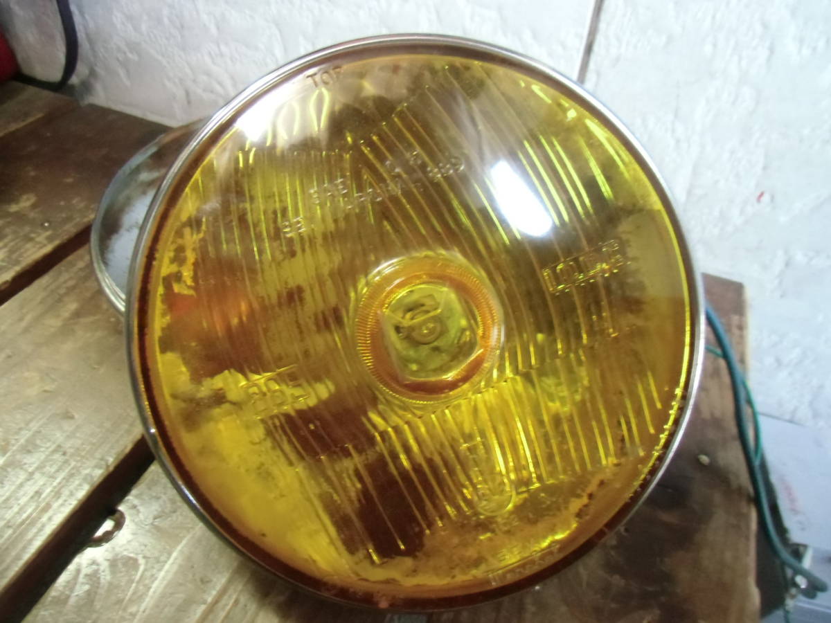 マーシャルフォグランプ889　10DE当時物 ○B) 当時物 内部劣化あり 点灯確認済み マーシャルランプ ライト