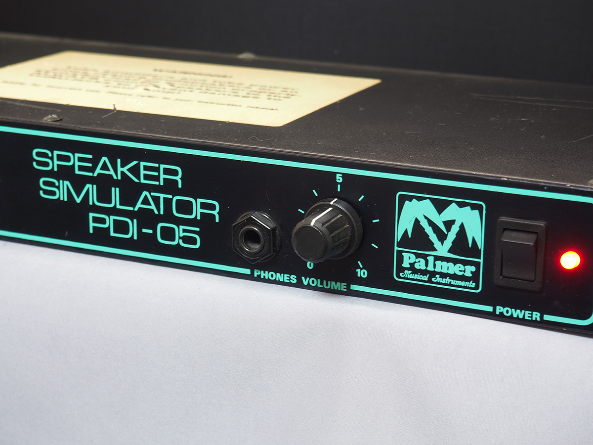 楽器、器材 Palmer PDI-05 Stereo Speaker Simulator 初期型 動作確認済 Made in Germany
