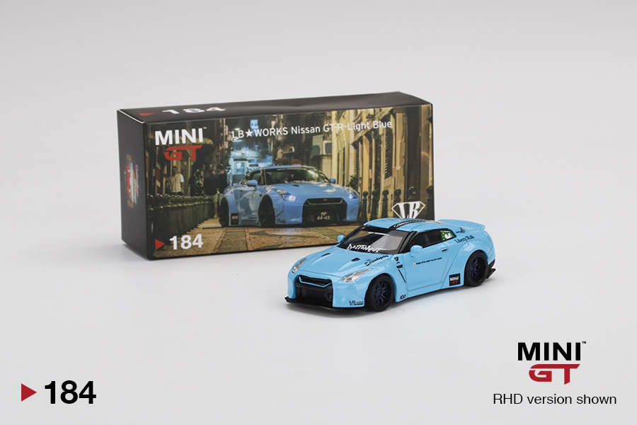新品】1/64 MINI GT LB☆WORKS 日産 GT-R R35 タイプ1 リアウイング