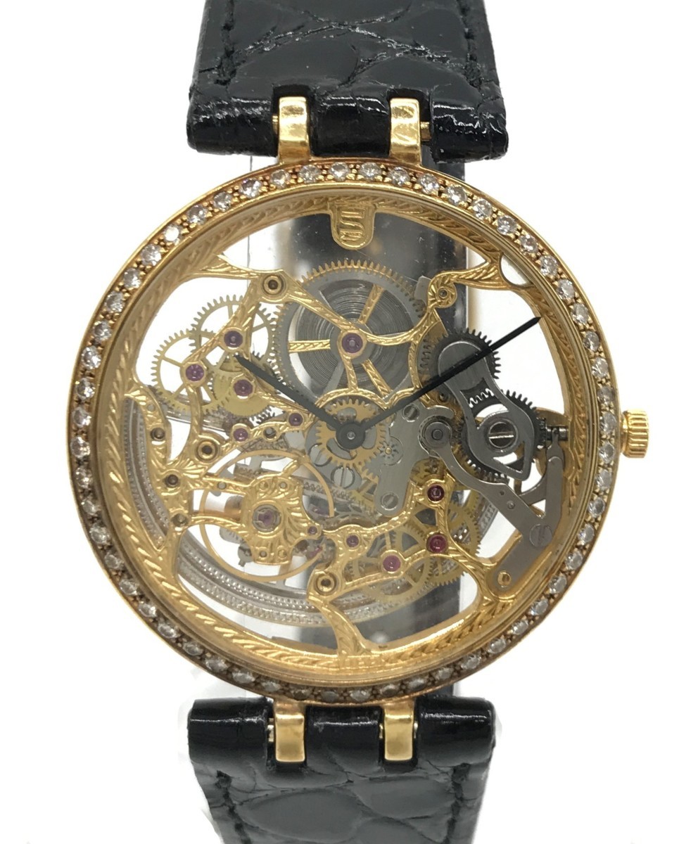 値下げ不可 SARCAR GENEVE QUARTZ 750 K18 腕時計