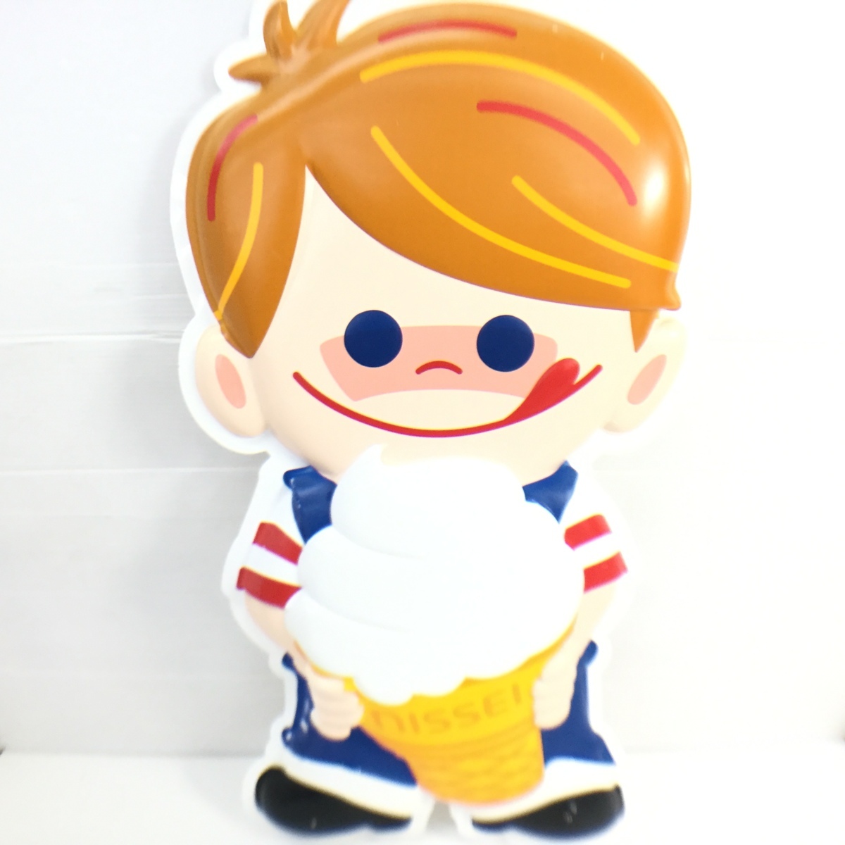 限定製作 ニッセイ ニックン セイチャン 壁掛け 看板 キャラクターグッズ
