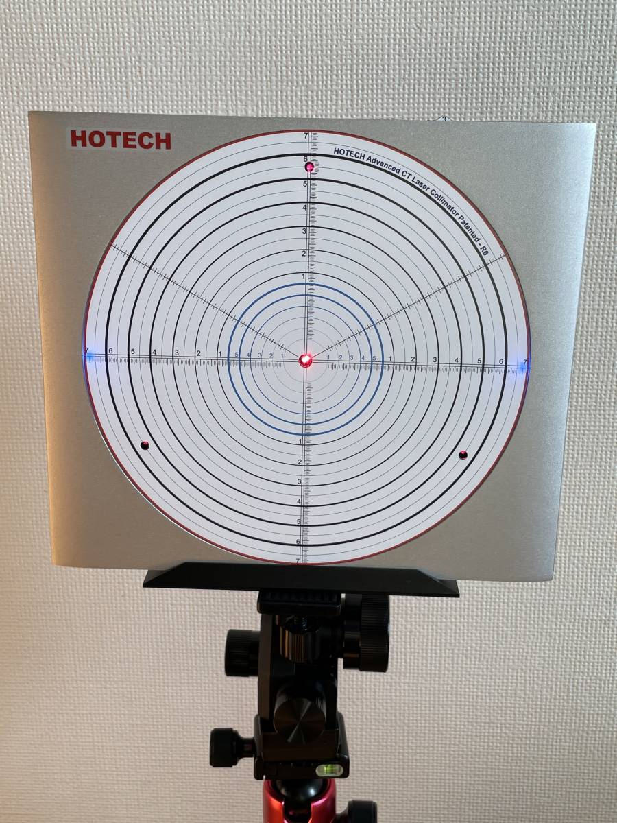 シュミットカセグレン光軸調整用 HoTech Advanced CT レーザー
