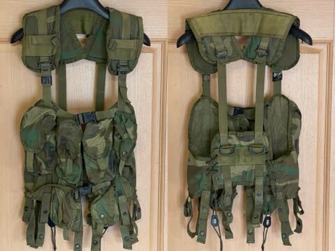 米軍実物　迷彩　タクティカルロードベアリングベスト 米軍実物 迷彩 タクティカルロードベアリングベスト