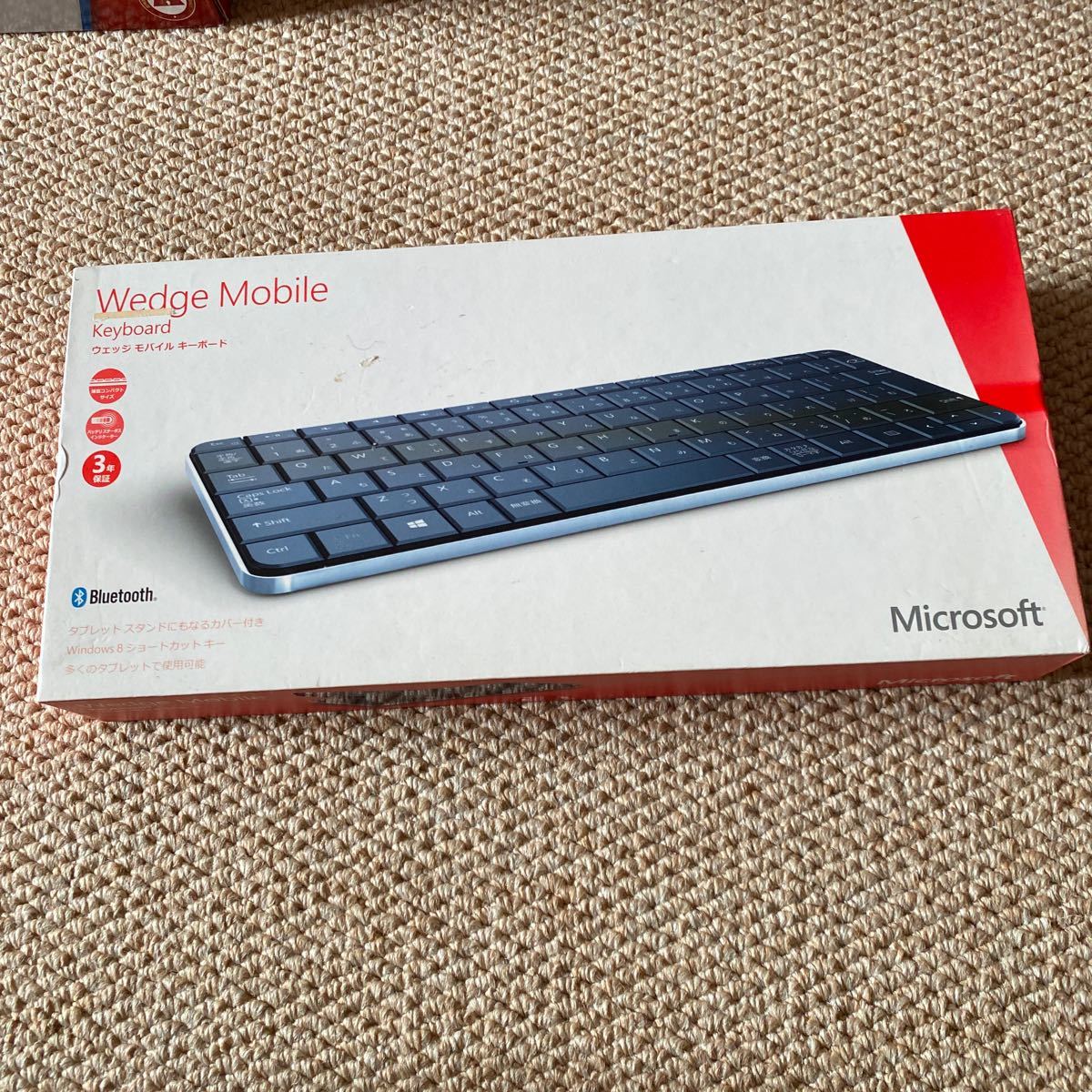 【新品】マイクロソフト ワイヤレスキーボード Wireless Keyboard Apple Bluetooth Microsoft ウェッジ