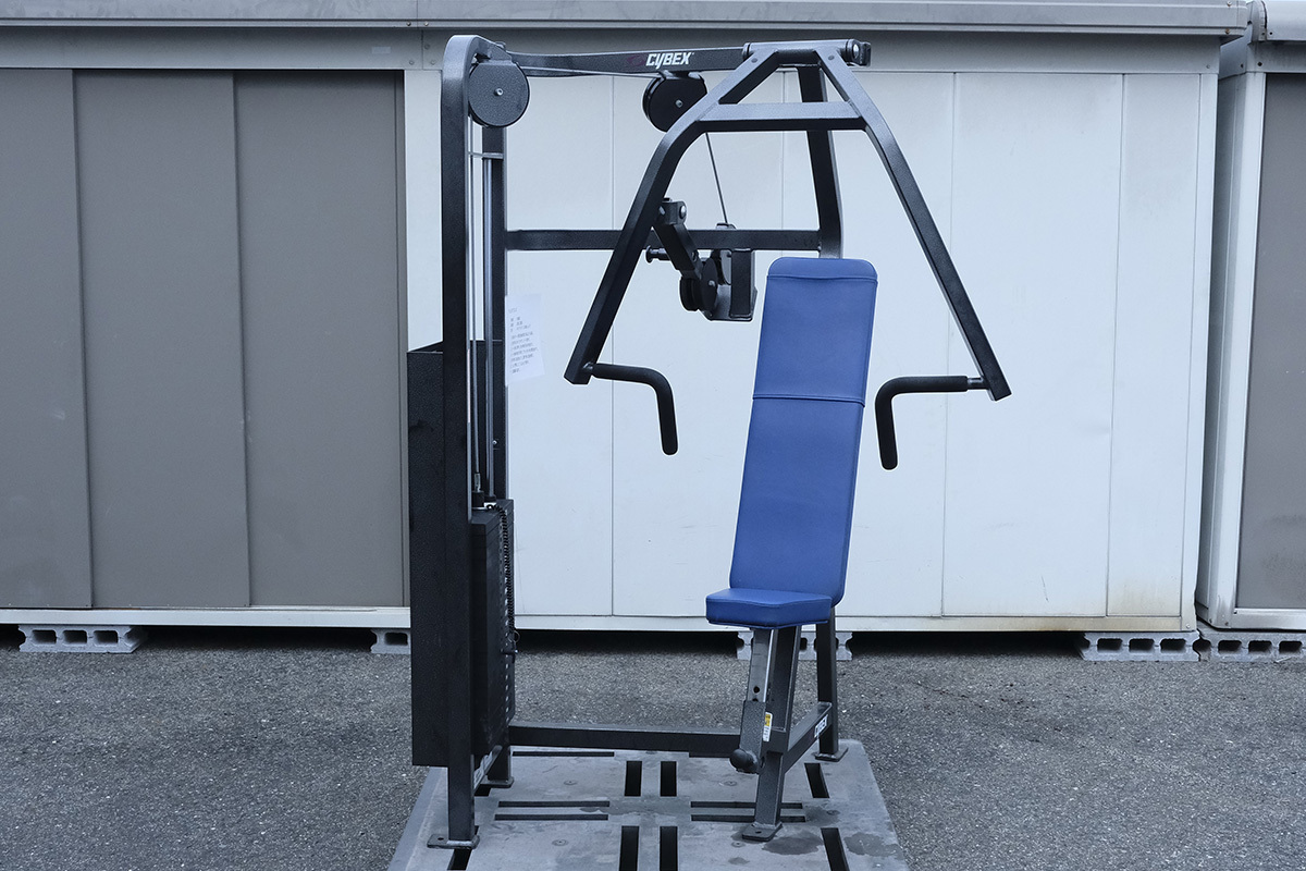 埼玉県　Cybex チェストプレス　ウエイトトレーニングマシン CYBEX サイベックス チェストプレス トレーニングマシン フィットネス