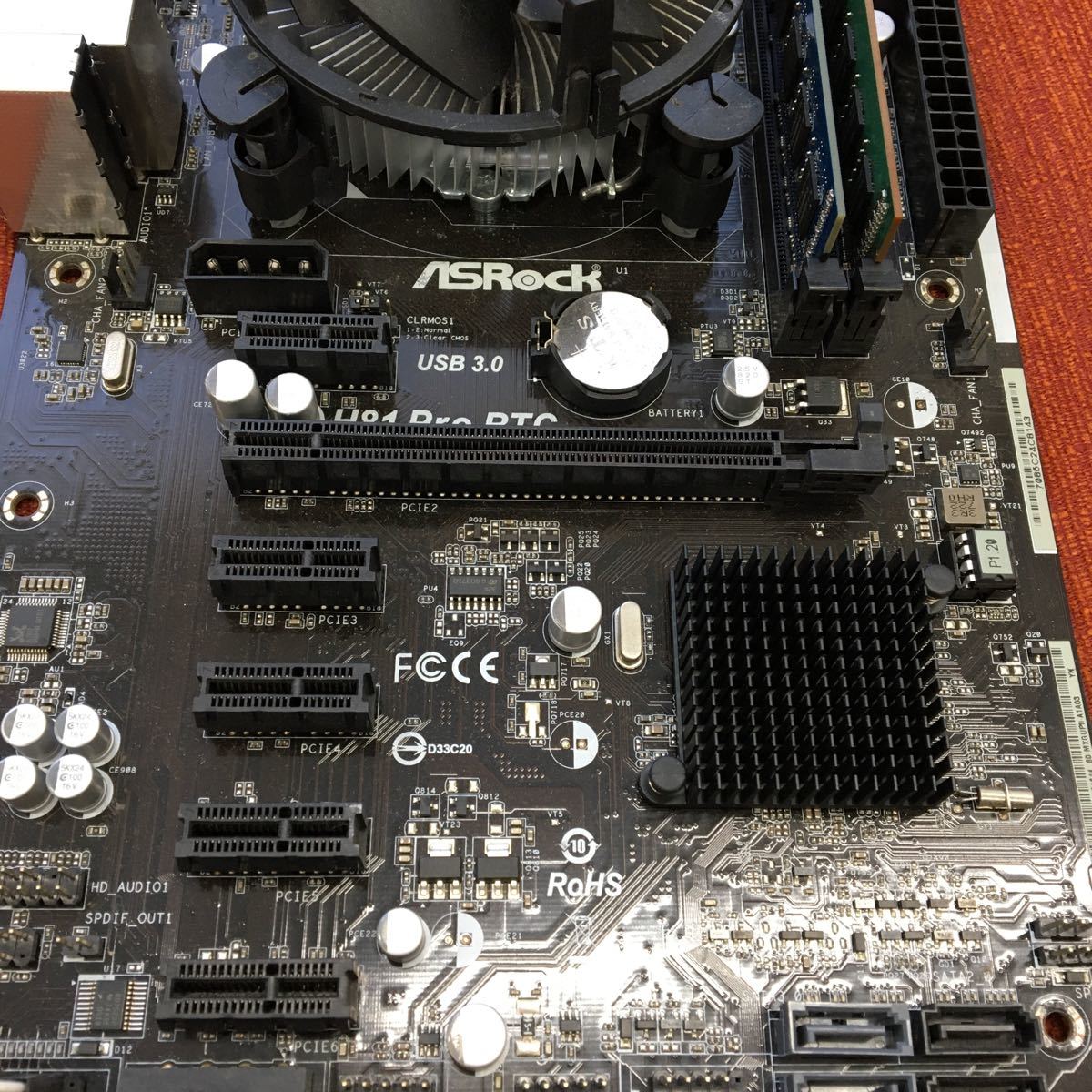 マイニングに６枚GPU稼働できます ASRock H81 PRO BTC メモリ4G CPU付き 送料込み 即決時ライザーカード３枚付きの落札情報詳細  - Yahoo!オークション落札価格検索 オークフリー