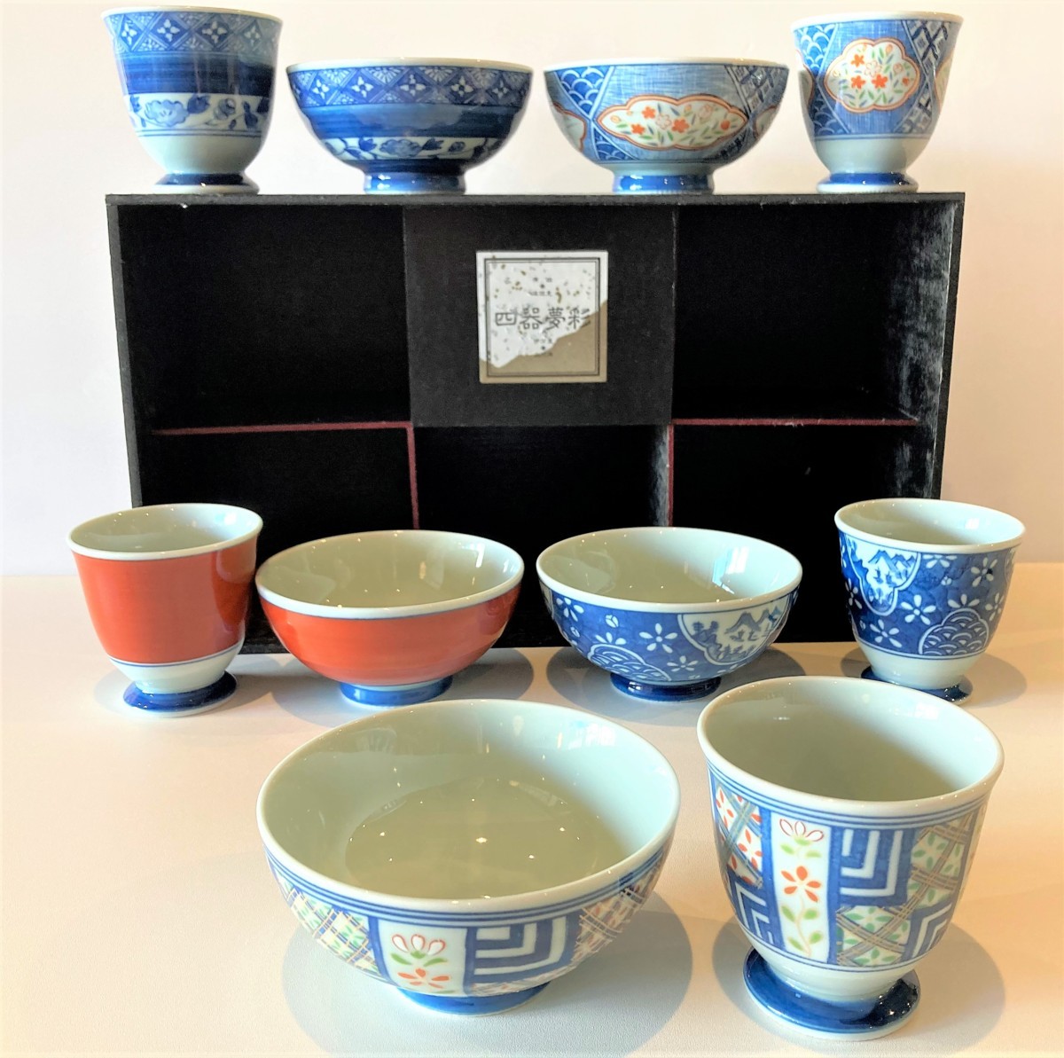 希少 ヴィンテージ陶器 林九郎作 伊万里焼 箱なし本体のみ 希少 ヴィンテージ陶器 林九郎作 伊万里焼 箱なし本体のみ（新品