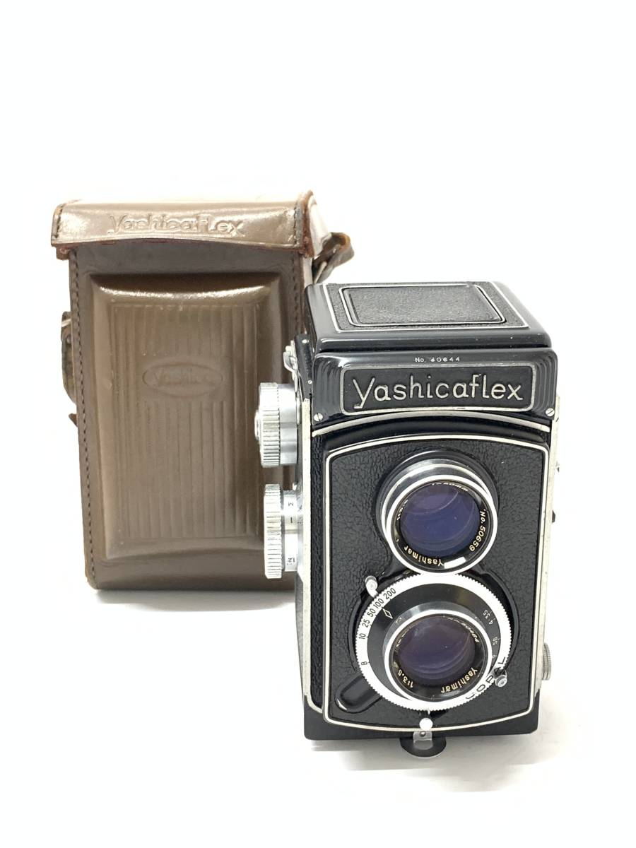 Yashicaflex 二眼レフカメラ ケース付き Yashicaflex MODEL-A 2眼レフ