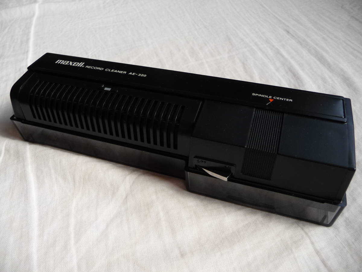 自走式 レコードクリーナー マクセル AE-320 maxell 日本製の落札情報