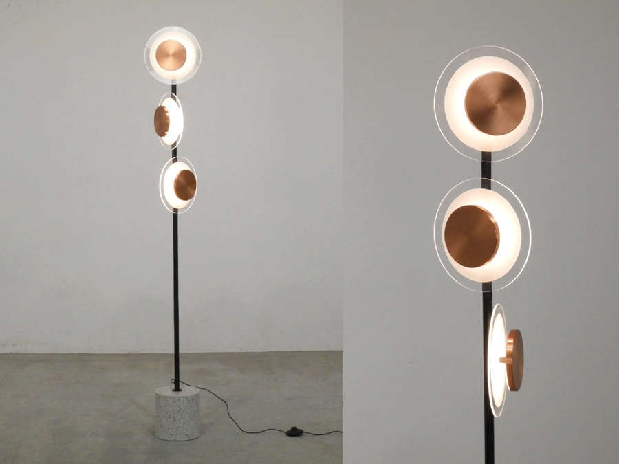 アッシュフォードフロアランプ ゴールド | Francfranc（フランフラン