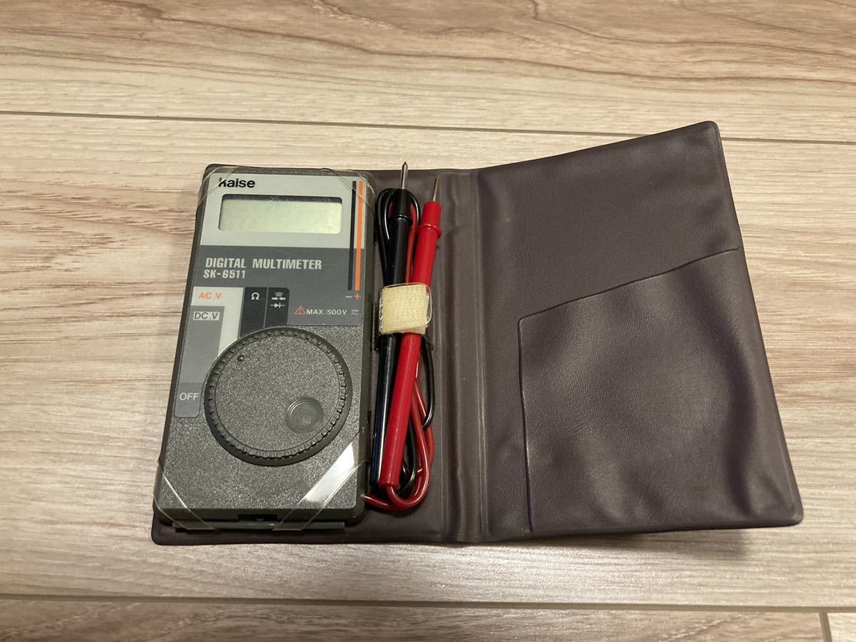 『Kaise／カイセ』DIGITAL MULTIMETER／デジタルマルチメーター テスター SK6511の落札情報詳細 ヤフオク落札