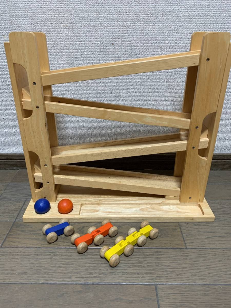 即決 送料無料 ニチガン くるくるスロープ 木 ボール 車3台 知育玩具 木のおもちゃ スロープ の落札情報詳細| ヤフオク落札価格情報 オークフリー・スマートフォン版 即決 送料無料 ニチガン くるくるスロープ 木 ボール 車3台 知育玩具 木のおもちゃ スロープ の落札情報詳細| ヤフオク落札価格情報 オークフリー・スマートフォン版