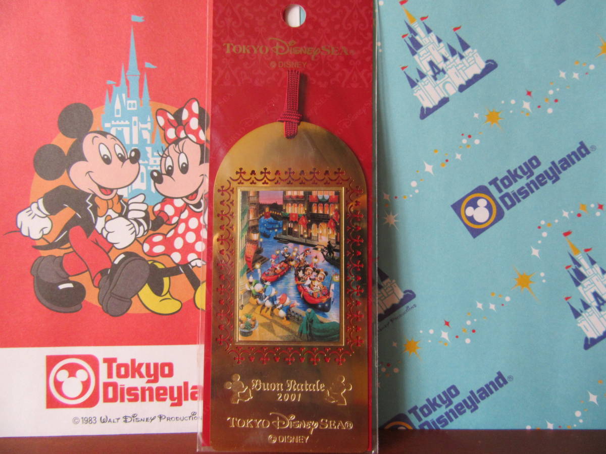 新品 東京ディズニーシー Tds 01 しおり 栞 ミッキー ミニー ドナルドダック ゴンドラ の落札情報詳細 ヤフオク落札価格情報 オークフリー スマートフォン版