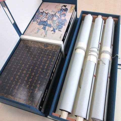 4802 教育博物館 全４巻　復刻掛軸3本付属　唐澤富太郎著　文生書院　送料無料 Yahoo!オークション - 教育博物館 全4巻 掛軸3本付属 唐澤