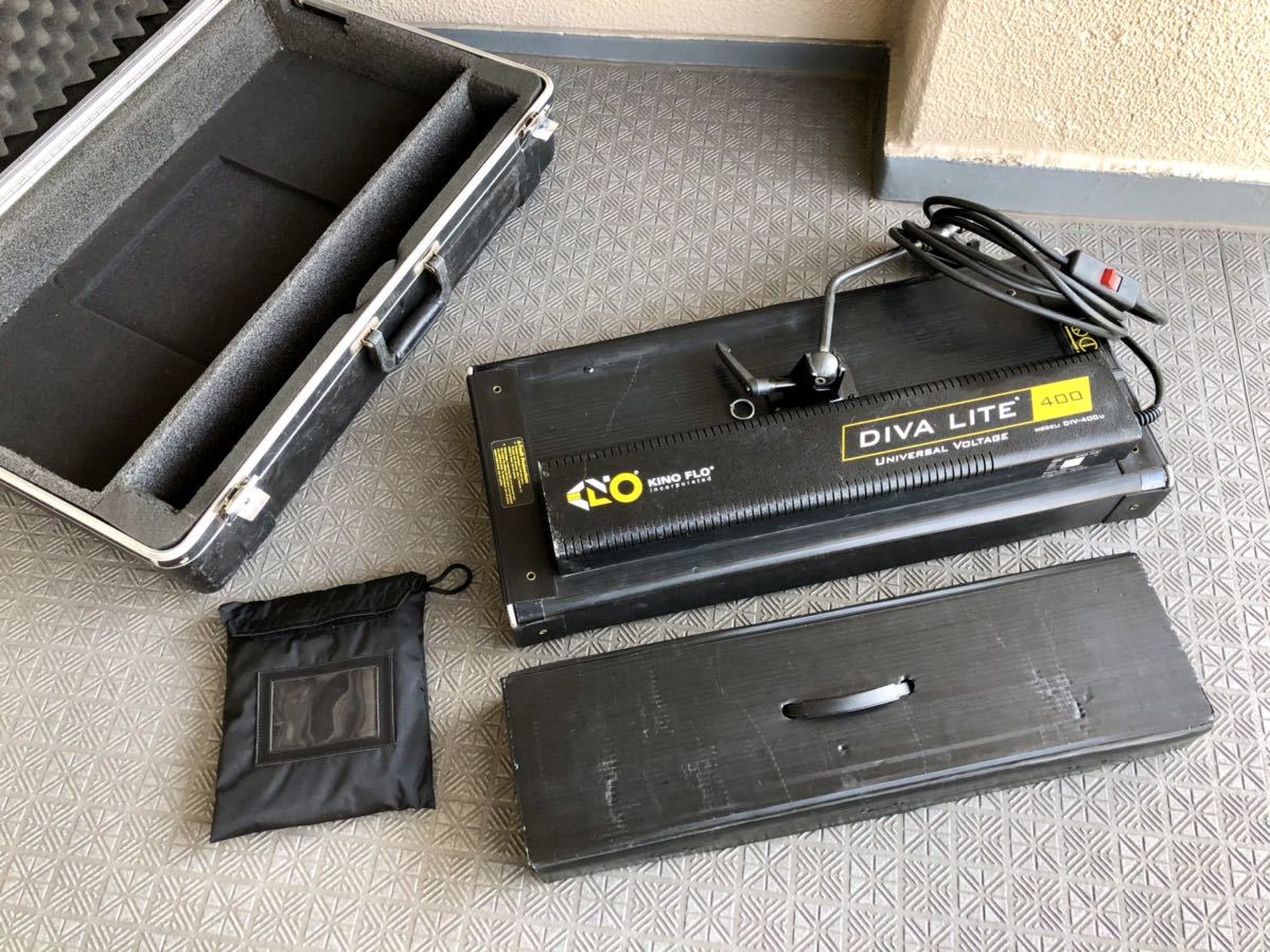 ①KINOFLO DIVA-LITE400 / キノフロ ディーバ Kino Flo Diva Lite 400 Kit