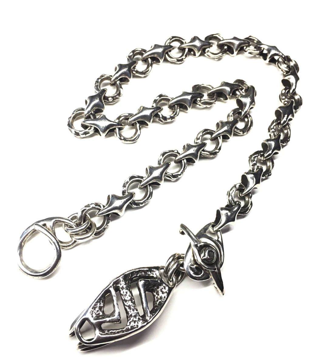 NOBUIKEGUCHI ウォレットチェーン 初期 nobuikeguchi ノブイケグチ ウォレットチェーン シルバー925