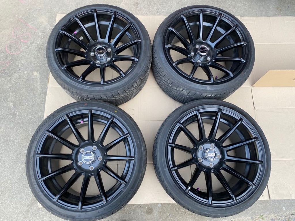 ZUCT BOLT ゼクトホイール 4本セット通し 18インチ10.5J PCD114