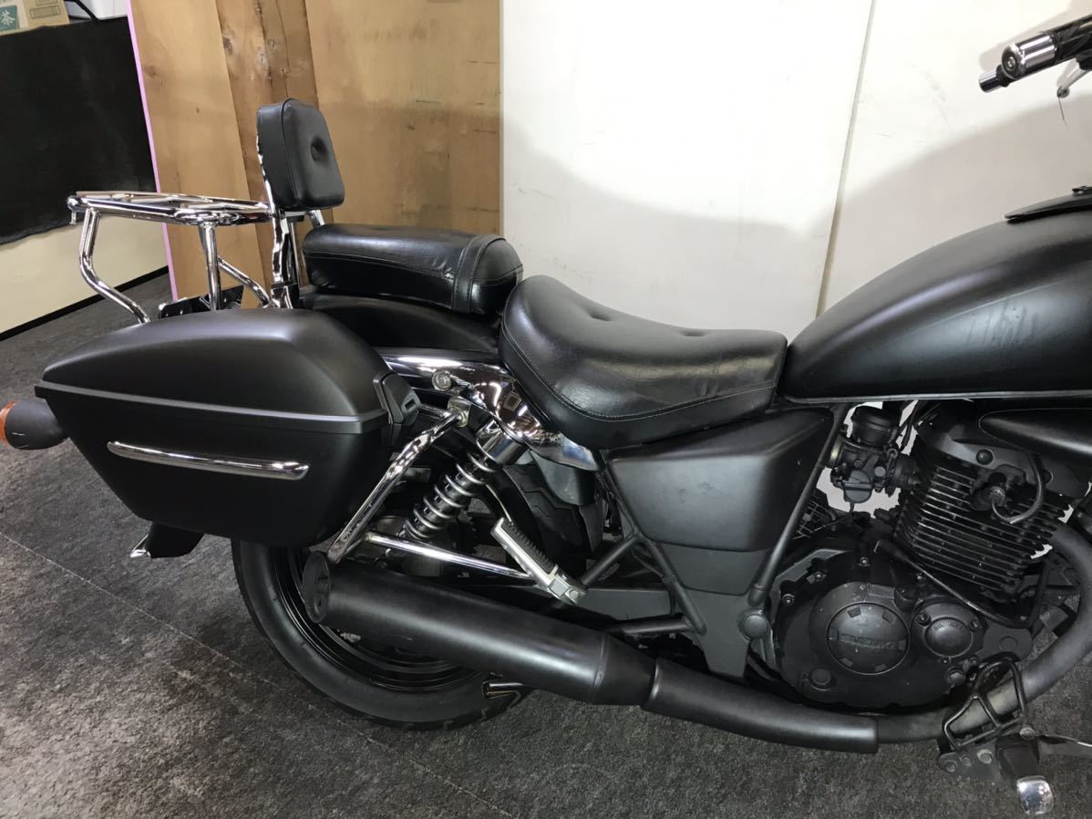 ハーレースタイル GZ125HS マットブラック バッテリー新品 の