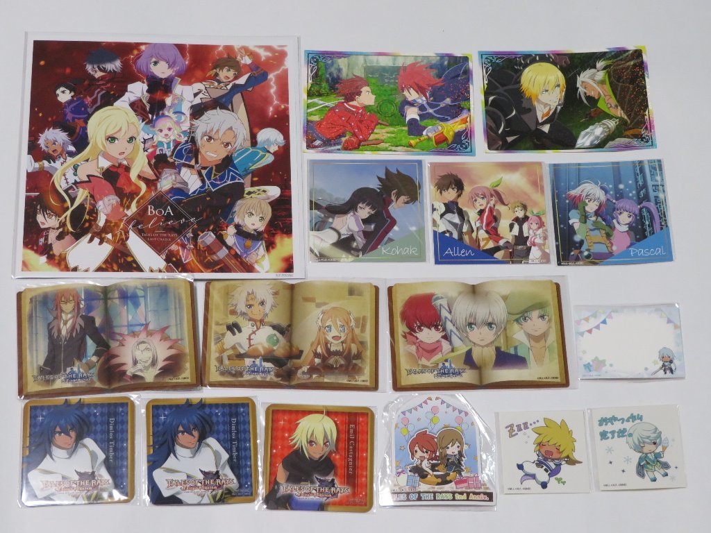 カ76★テイルズ★コースター/ポストカード/ステッカー/刺繍ブレス/カレンダー/フィルム付冊子/カレンダー等★ : 崩壊スターレイル 銀狼 イラストカード コースター