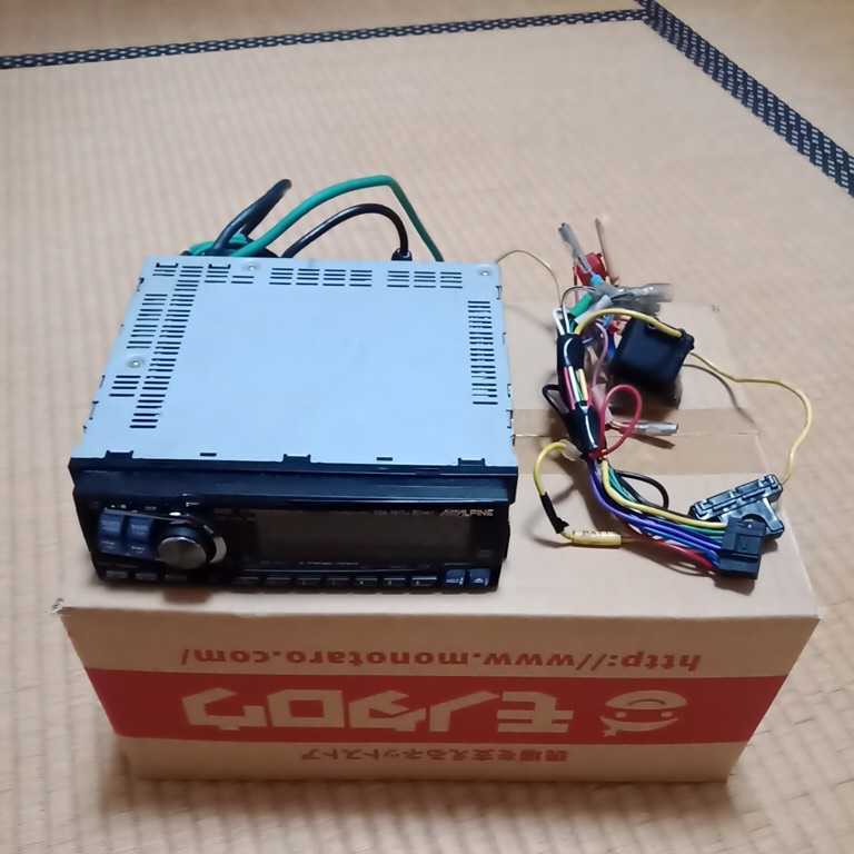 ALPINE CDE9811Jヘッドユニット & アンプセット