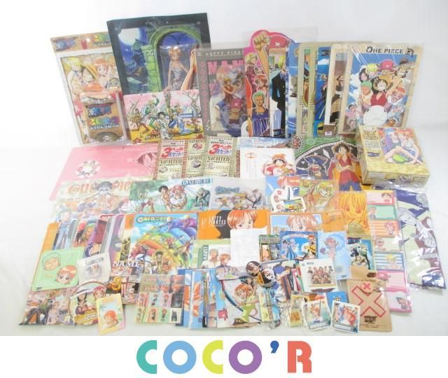 同梱可 中古品 アニメ Onepiece ワンピース ルフィ ゾロ ナミ サンジ 他 パズル カレンダー 03 バンダナ トランプ 下敷き 等 グッズ の落札情報詳細 ヤフオク落札価格情報 オークフリー スマートフォン版