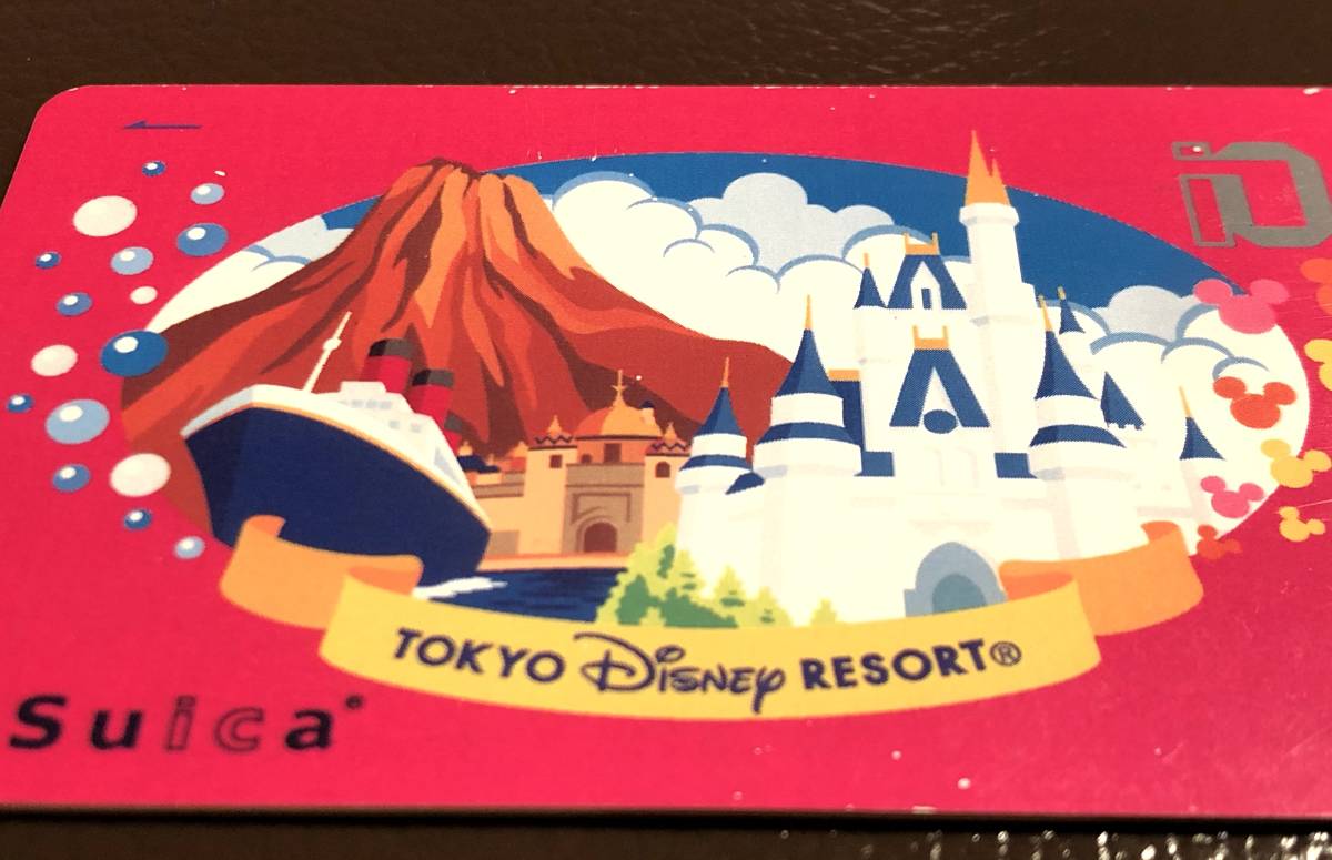 Suica 東京ディズニーリゾート02 使用可能 台紙付き の落札情報詳細 ヤフオク落札価格情報 オークフリー