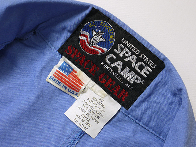 オールド◇ USA製 SPACE CAMP スペースキャンプ SPACE GEAR ツナギ